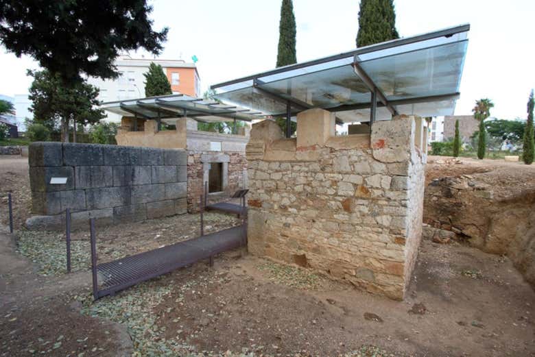 Zone funéraire des columbariums