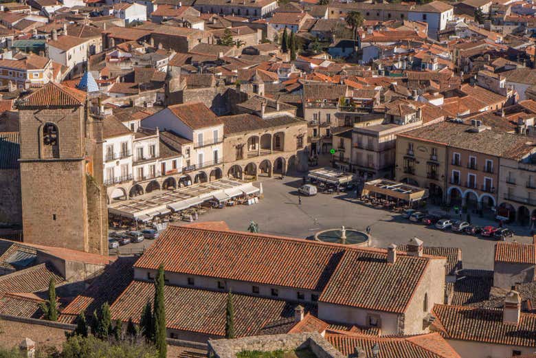 Vistas de Trujillo desde las alturas
