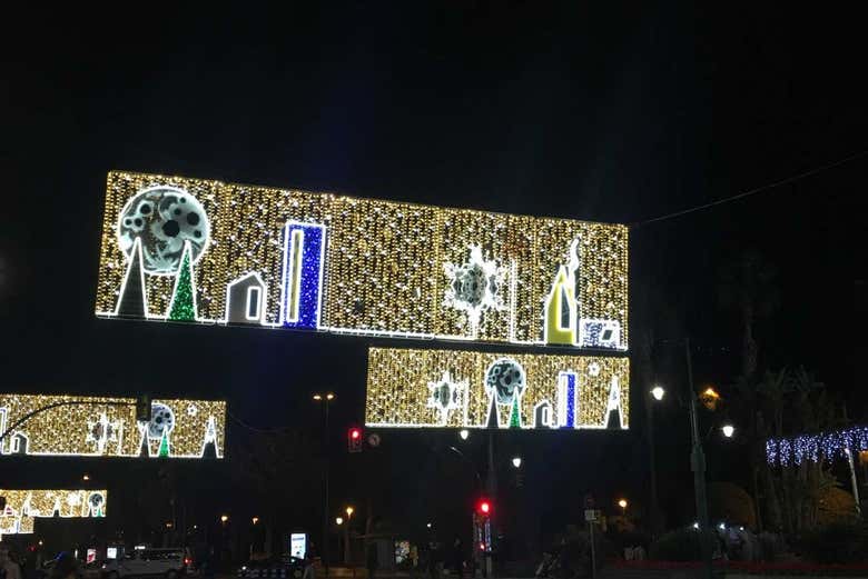 Malaga Christmas Lights Tour, Mijas