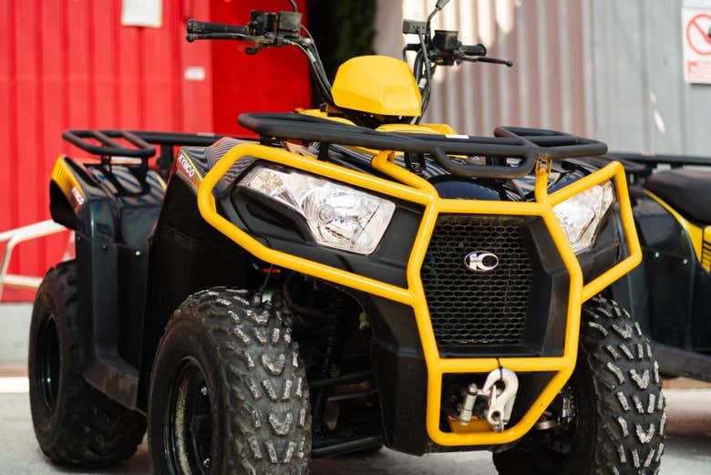 Uno de los quads que podremos conducir