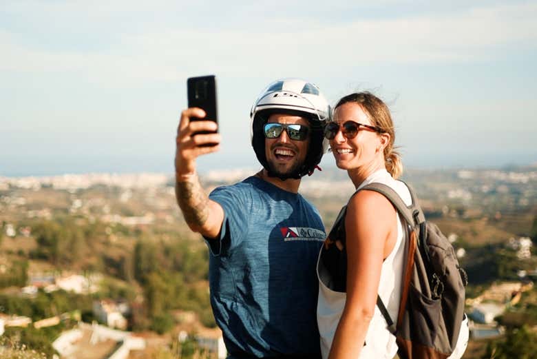 Posando para una foto