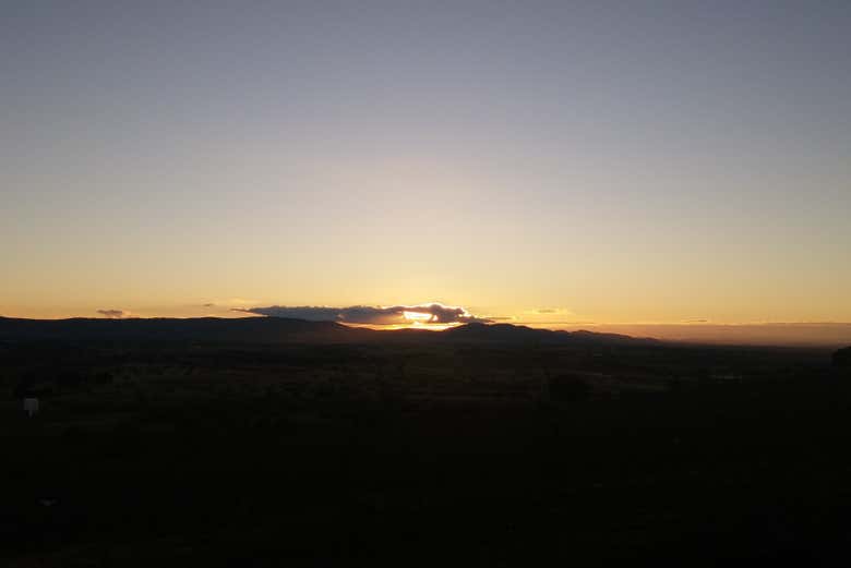 Colores del atardecer