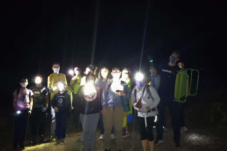 Ruta nocturna por el valle de Alcudia