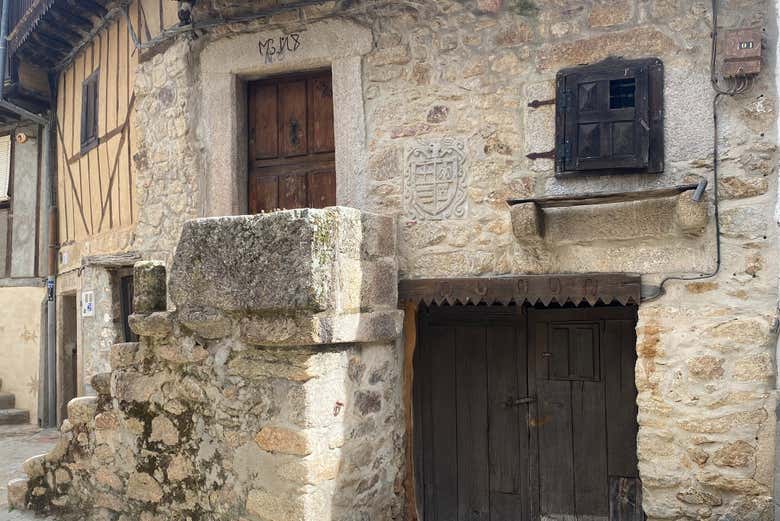 Uma das fachadas históricas de Miranda del Castañar
