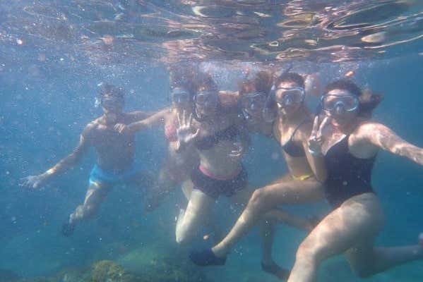 Snorkelling in Atlantic waters