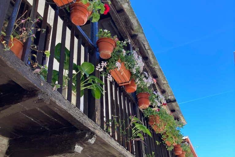 Balcon du centre historique de Molinaseca