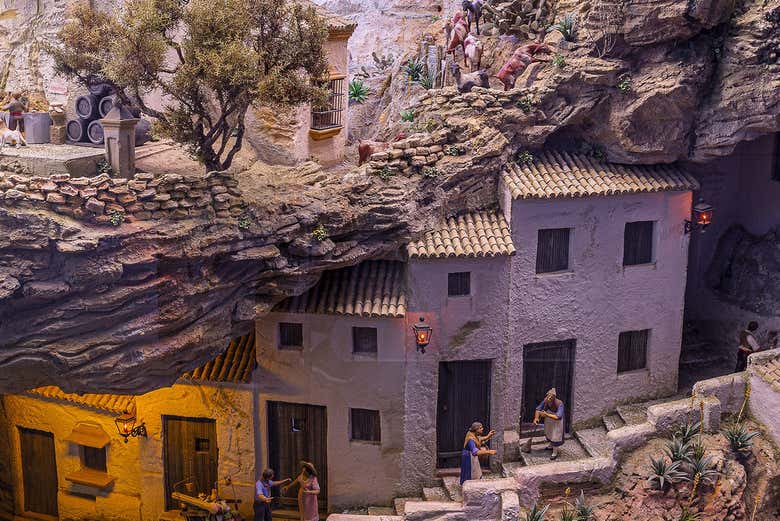 Case di un presepe