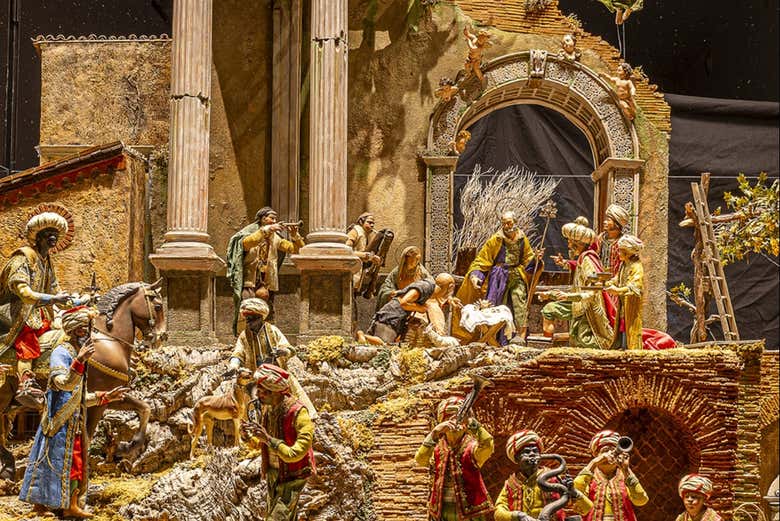 Biglietto per il Museo Internazionale di Arte del Presepe