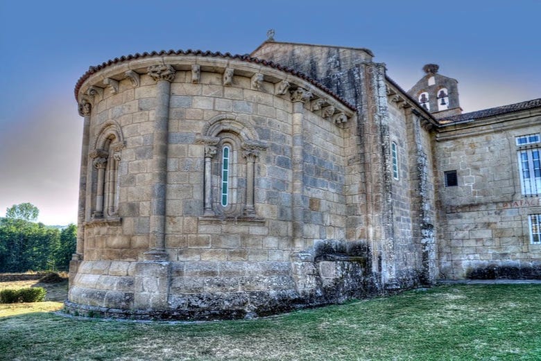 Monasterio de Santa María de Ferreira, en Pantón
