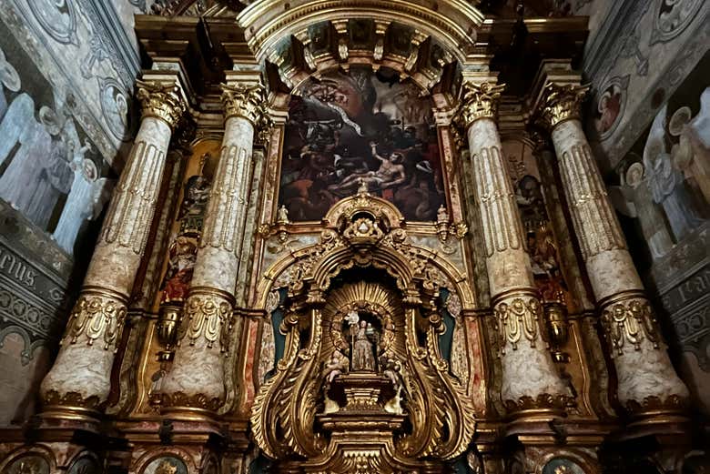 Retablo mayor De la Iglesia de San Vicente del Pino