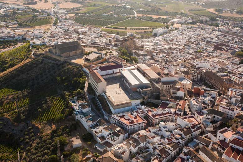 Vue panoramique sur Montilla