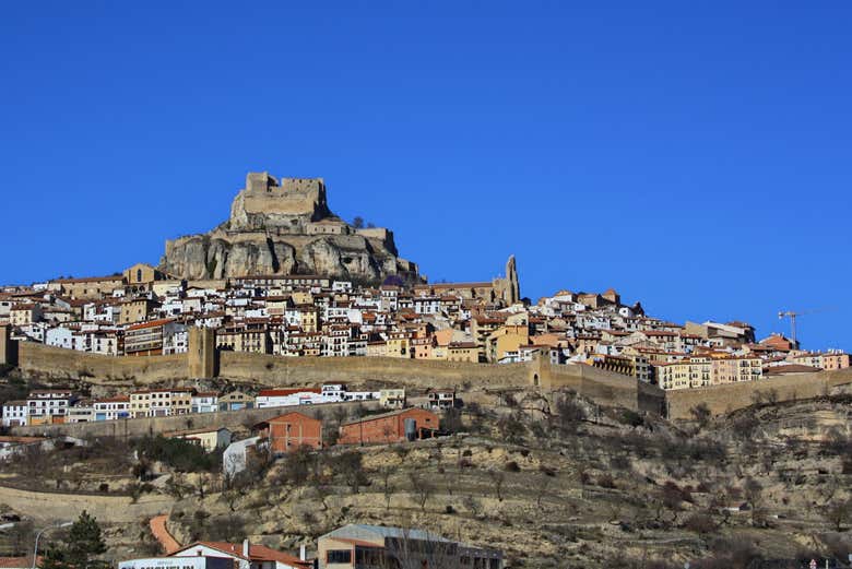 Panoramic view of Morella