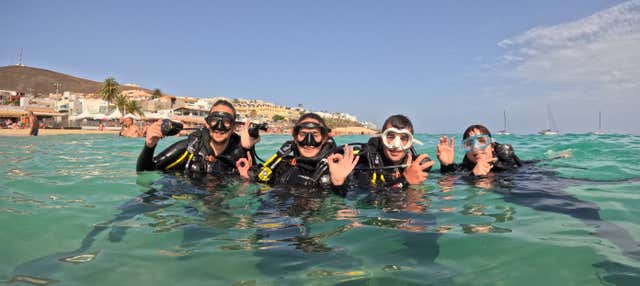 Bautismo de buceo en Morro Jable