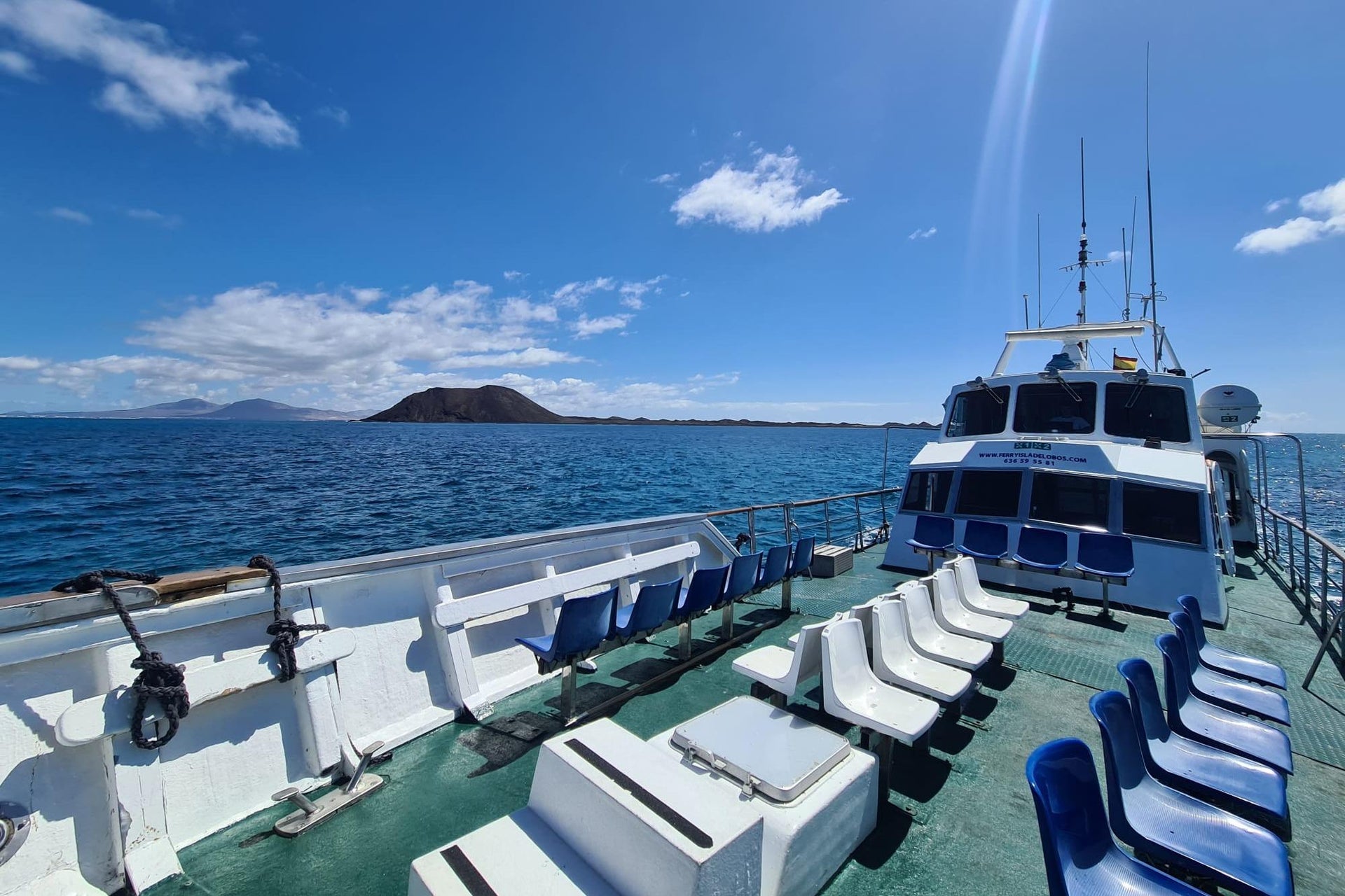 Ferry a la isla de Lobos desde el sur de Fuerteventura