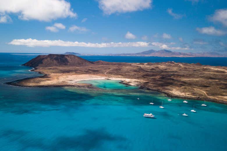 Isla de Lobos, un paraíso virgen al norte de Fuerteventura