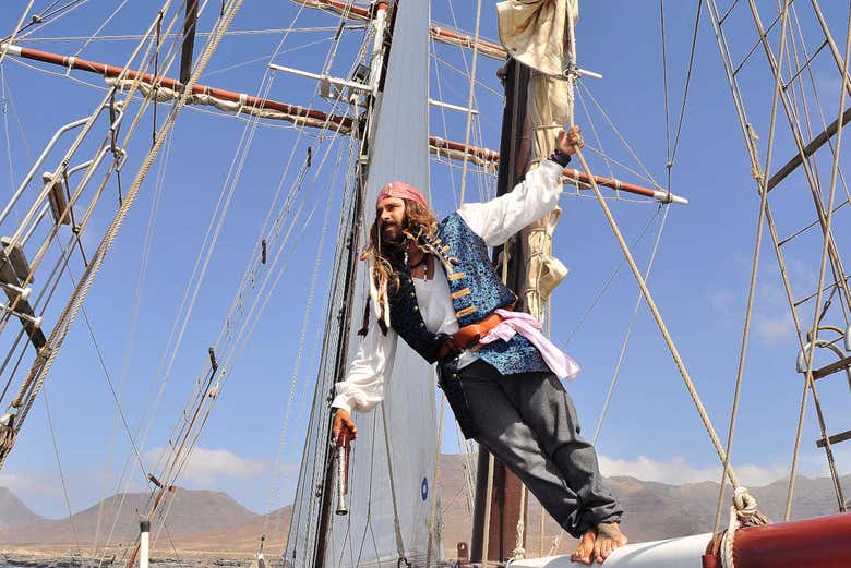 Pirata en Fuerteventura