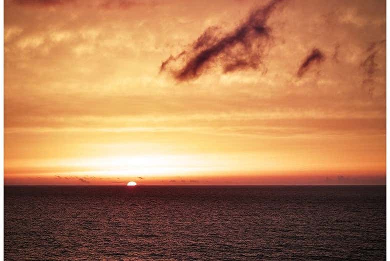 Colores del atardecer