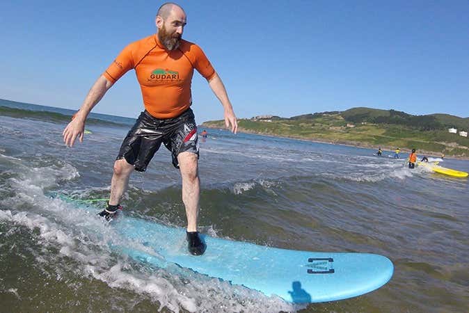 En train de surfer !