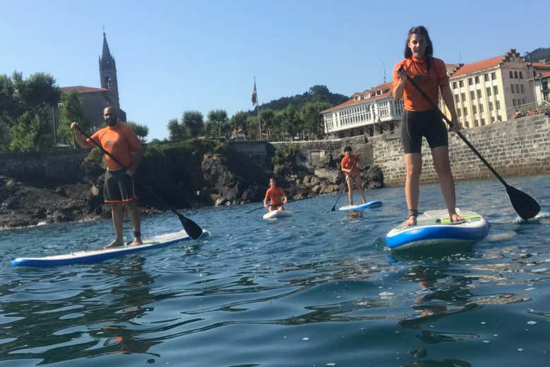 Remando por Mundaka