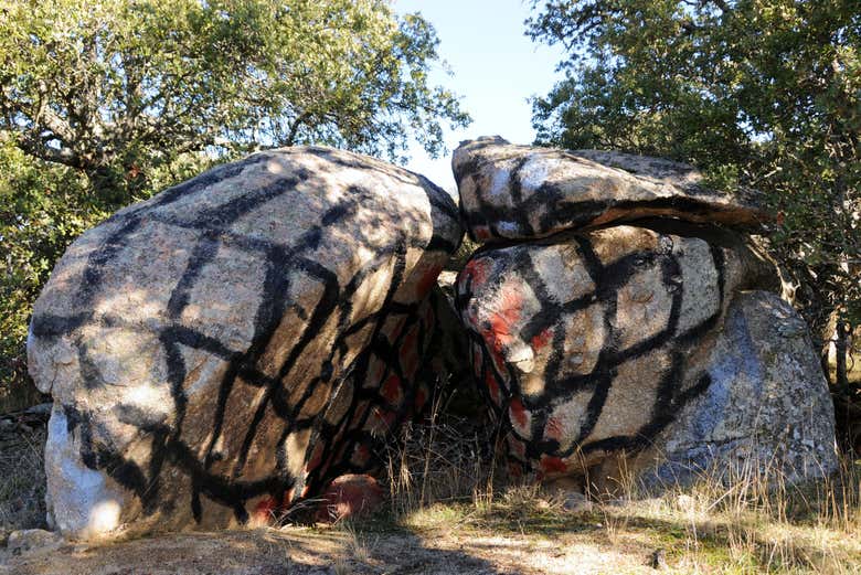 Una cueva en las Piedras de Garoza