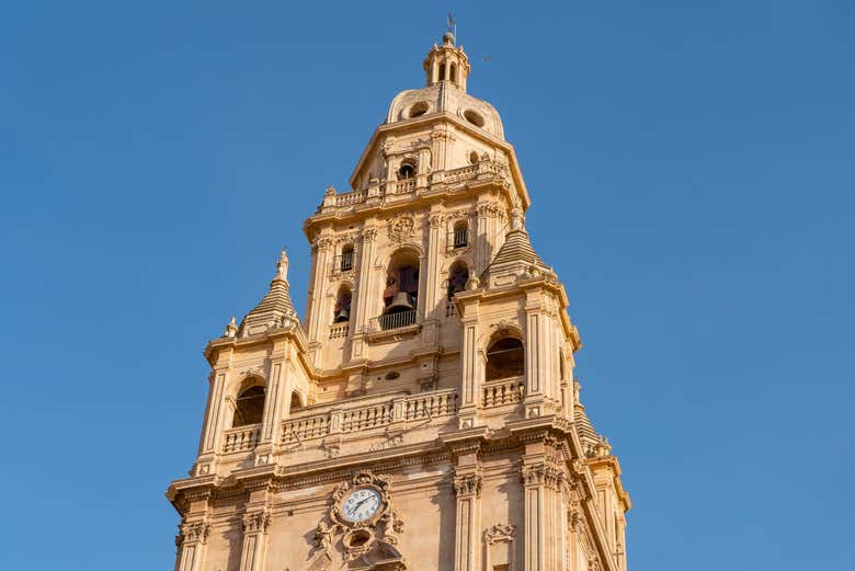 Detalle de la torre de la catedral