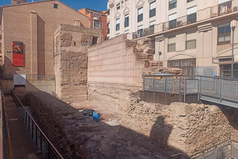 Restos de la Murcia medieval