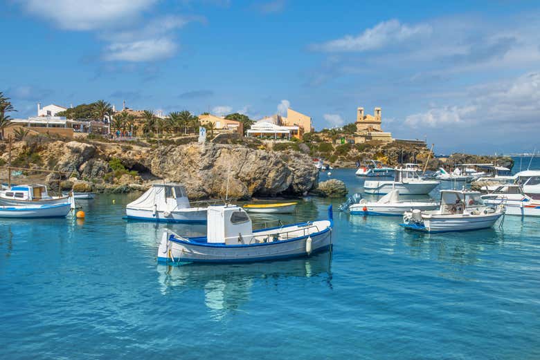 Costa de la isla de Tabarca