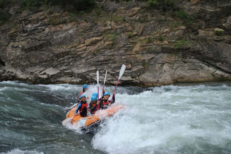 Sorteando los rápidos