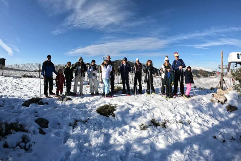 Groupe pendant la balade