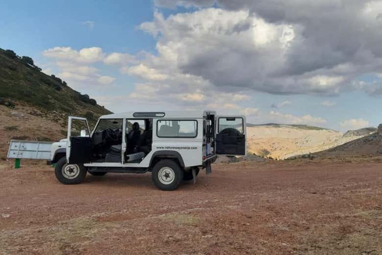 Realizando varias paradas en diferentes miadores