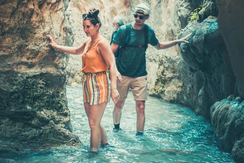 Following the course of the Chillar River