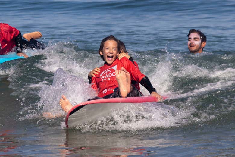 Profitez du cours de surf