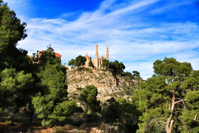 Vistas del cerro de Novelda