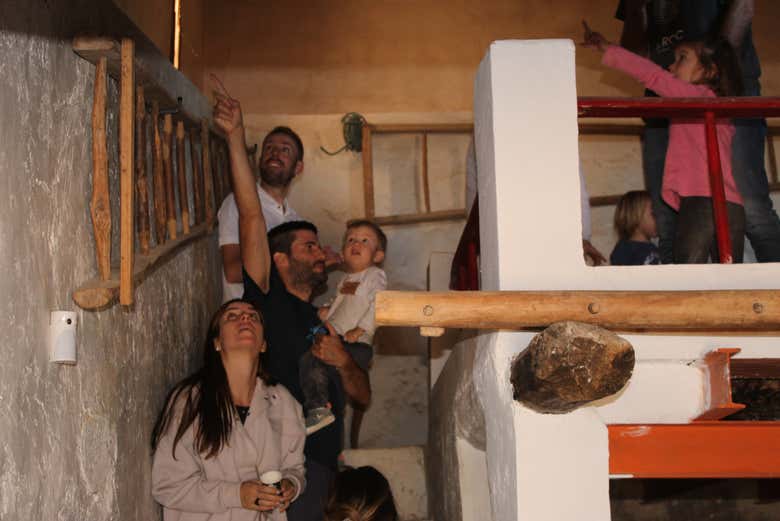 Take a look inside the farmhouse found on the grounds