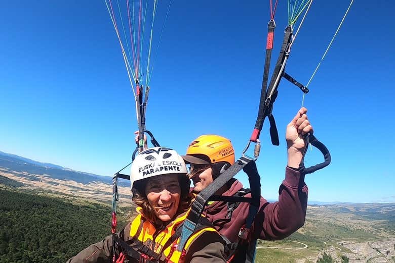 Desfrutando de uma experiência de alto voo