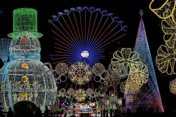 Tour delle luci di Natale di Vigo
