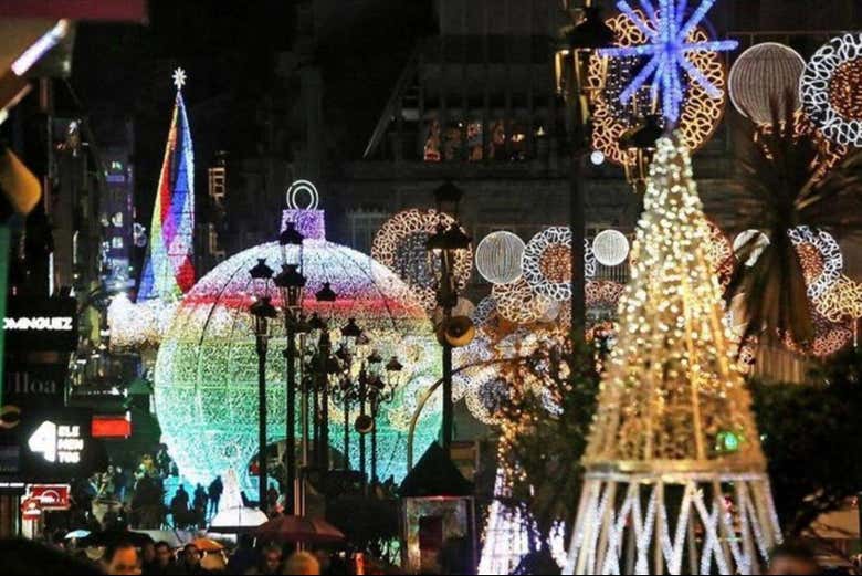 Bola de Navidad en Vigo