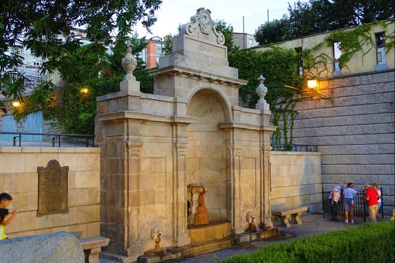Fuente en Plaza de As Burgas