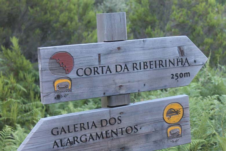 Señalización de las minas