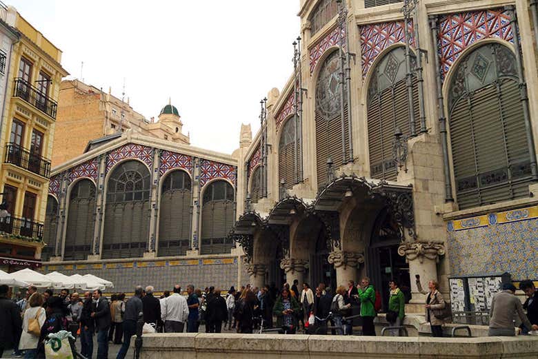 Central market in Valencia