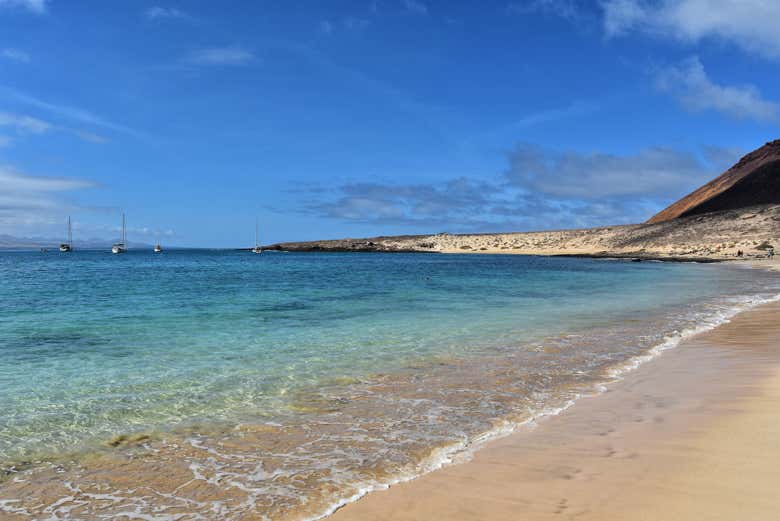 Playa La Francesa de La Graciosa