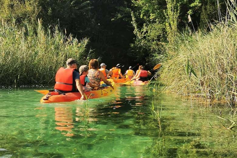 Kayak por la laguna de San Pedro