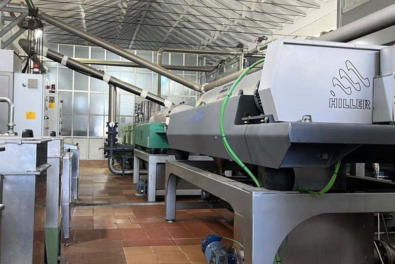 Las máquinas de la almazara