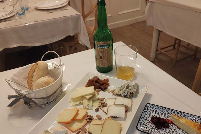 Variété de fromages asturiens 