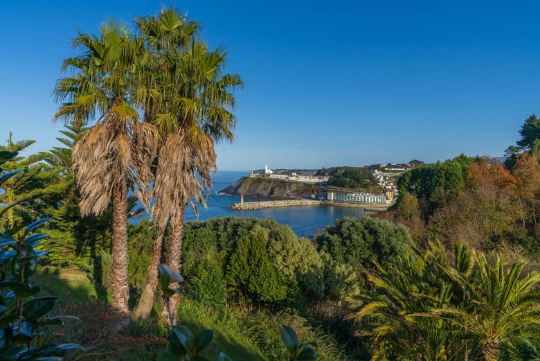 El mirador del Jardín de La Fonte Baxa