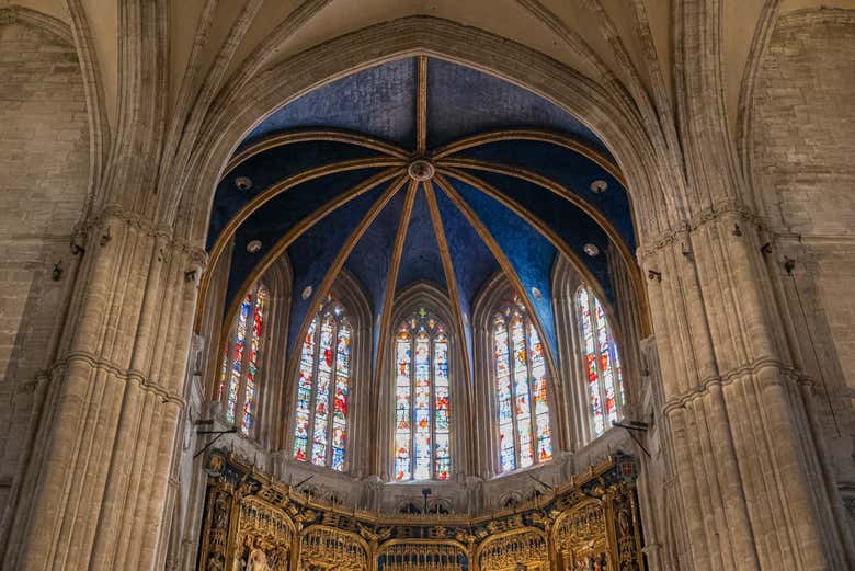 Vidrieras de la catedral de Oviedo