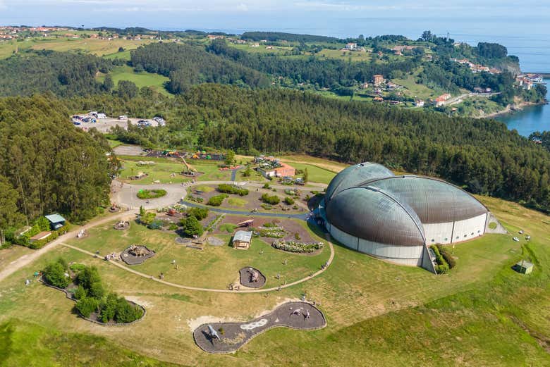 Vistas aéreas del MUJA