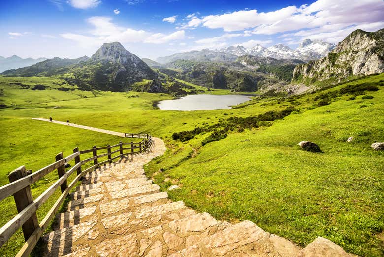 Scenery of Covadonga