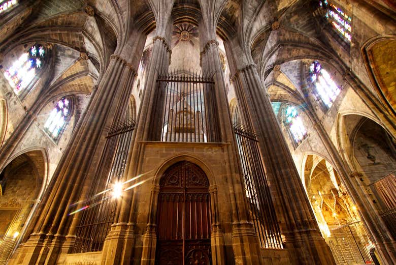 Interior da catedral de Girona