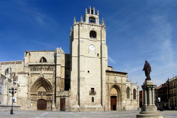 Façade de la cathédrale de Palencia